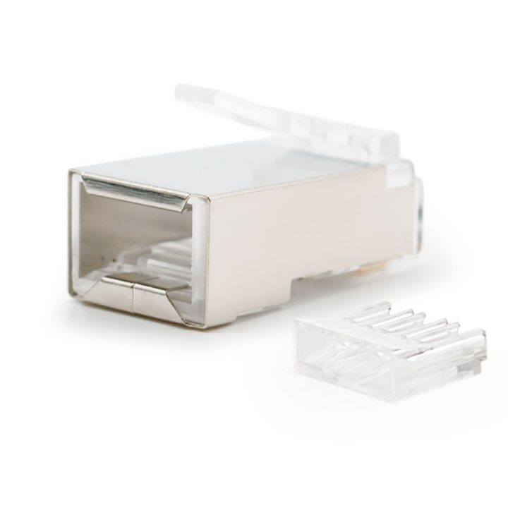 Nanocable RJ45 CONNECTOR 8 WIRES FTP CAT.6 (10 PCS)