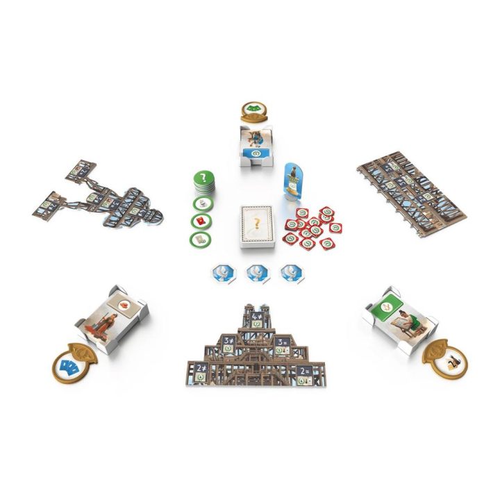 Asmodee Jogo de tabuleiro 7 Wonders Architects medals (MEDES01)