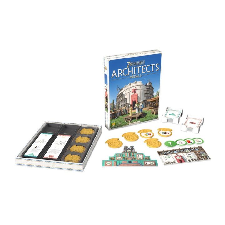Asmodee Jogo de tabuleiro 7 Wonders Architects medals (MEDES01)