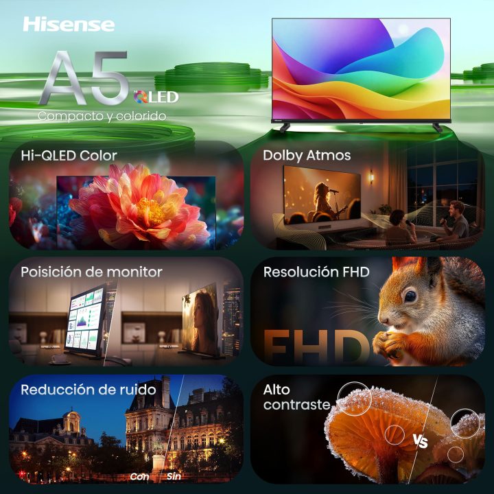 Hisense 32A5S 32" QLED Full HD Smart TV
