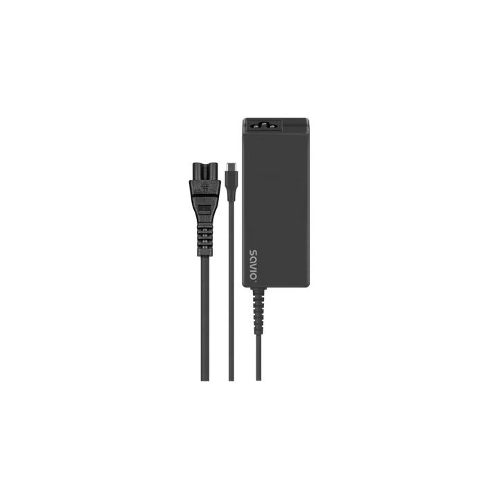 Adaptador de corrente Savio USB-C 65W ZA-01