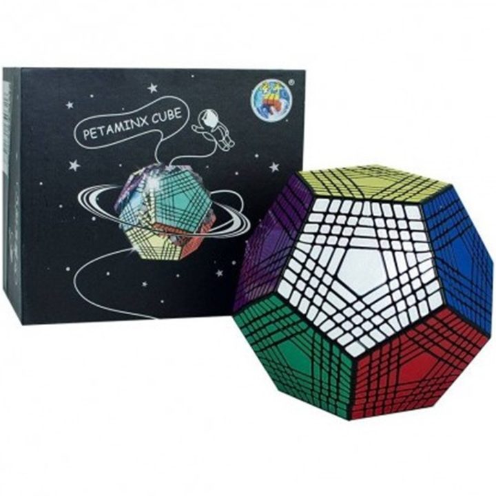 Shengshou Petaminx Dodecahedron 9x9 Black Rubik's Cube