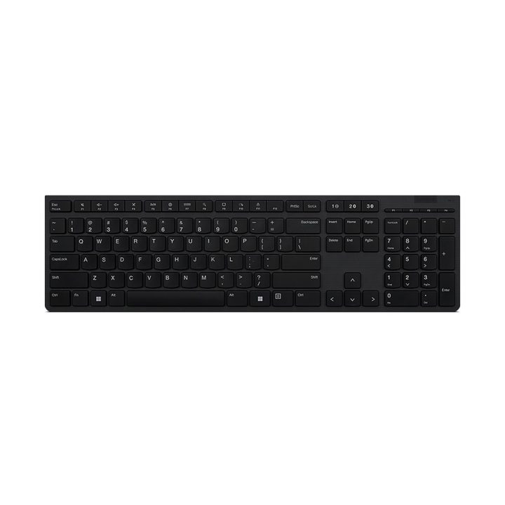 Lenovo 4Y41K04067 teclado RF Wireless + Bluetooth Español Cinzento