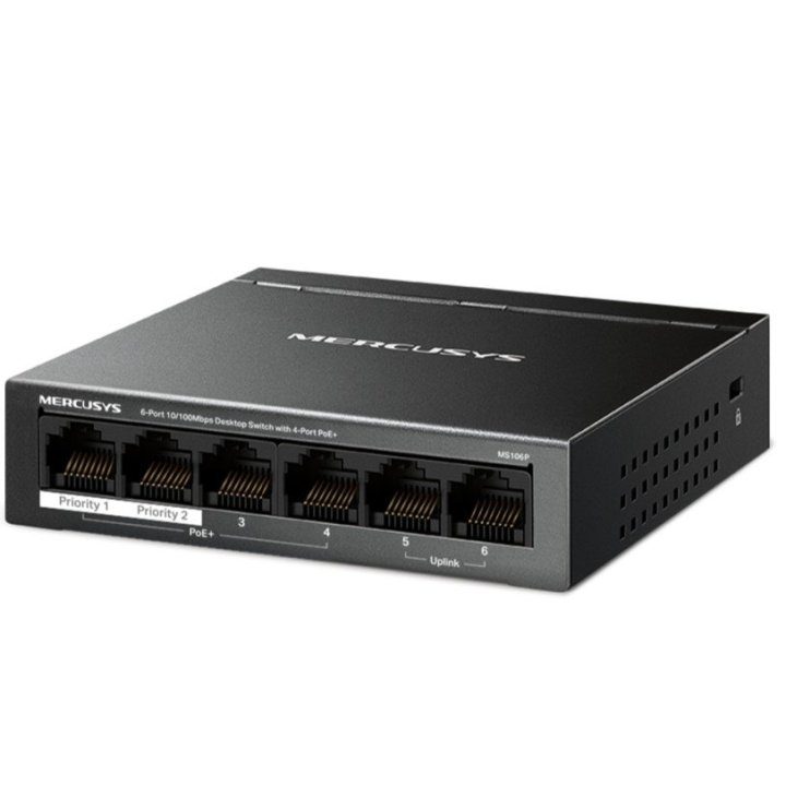 Mercusys MS106P 6-Port Switch
