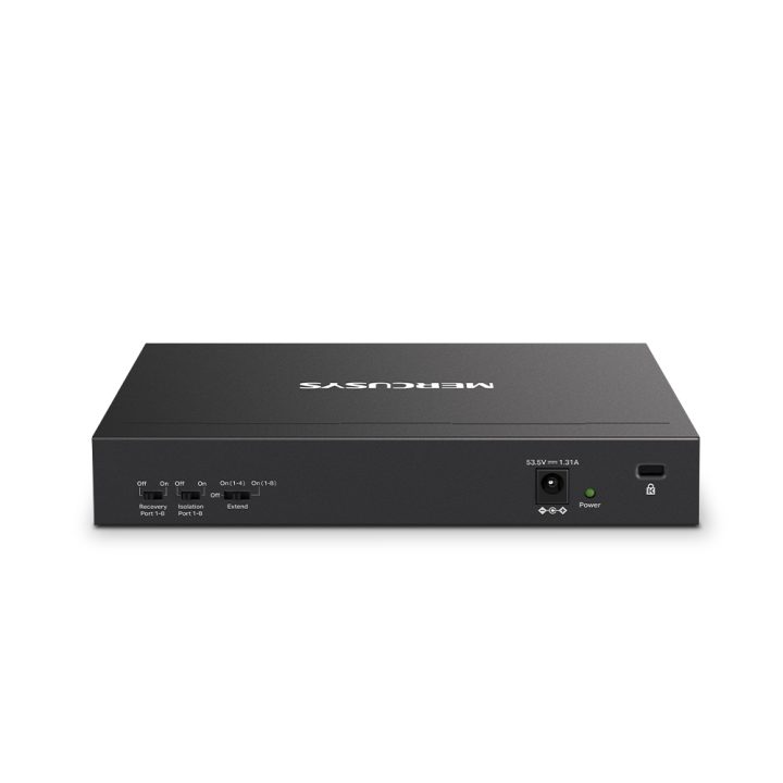 Mercusys MS110P switch Gerido Fast Ethernet (10/100) Alimentação por…