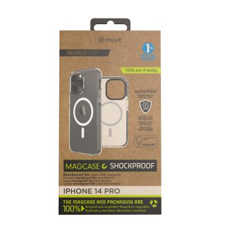Muvit recycletek MagSafe shockproof 3m case for Apple iPhone 14 Pro…