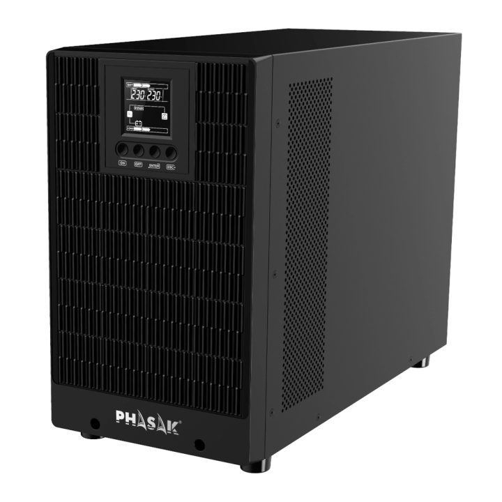 UPS Phasak 3000VA smart pro online ph 9230 4xschuko 3KVA