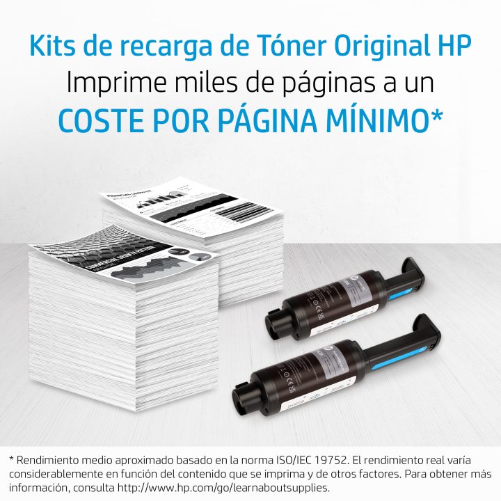 HP Kit de recarga de toner Original 153X LaserJet Tank preto