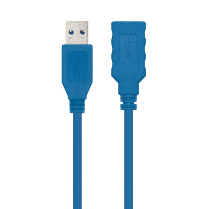 Nanocable 10.01.0901-BL USB 3.2 Gen 1 (3.1 Gen 1) Cable 1 m USB A 5…