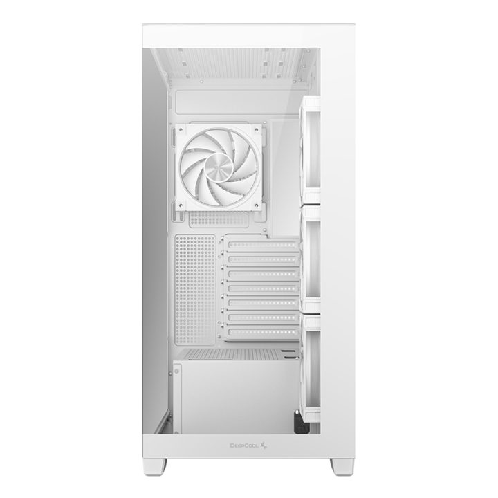 Deepcool CG580V2 ATX Gaming PC Case Tempered Glass White…