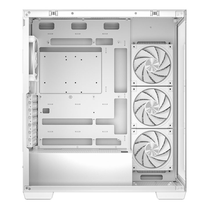 Deepcool CG580V2 ATX Gaming PC Case Tempered Glass White…