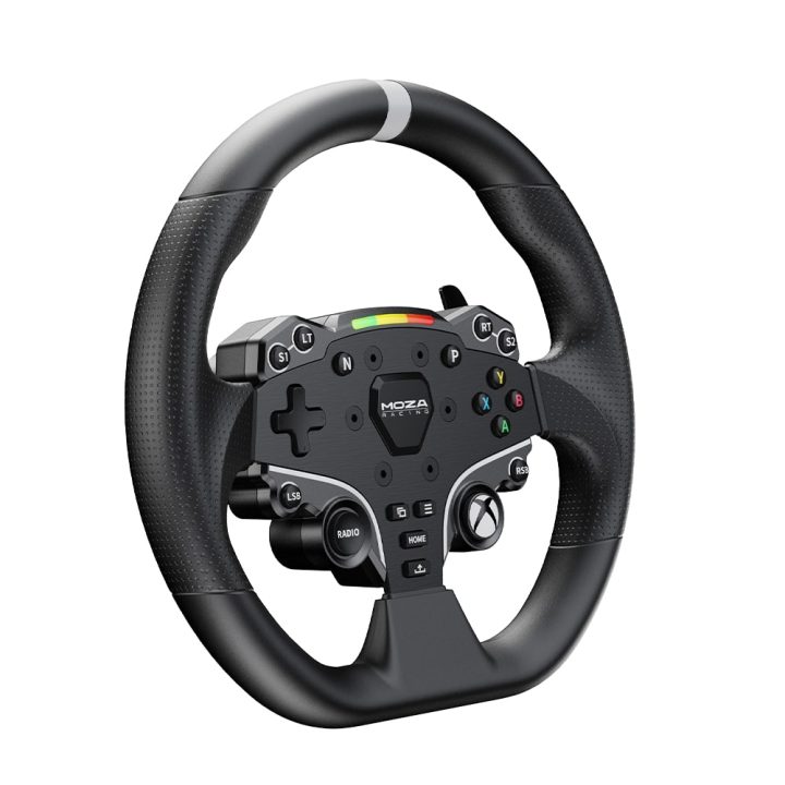 Moza Racing RS053 mando y volante Negro USB Volante + Pedales PC…