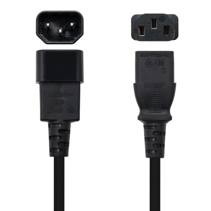 Nanocable CPU Power Cable C13/H-C14/M 1.5 M