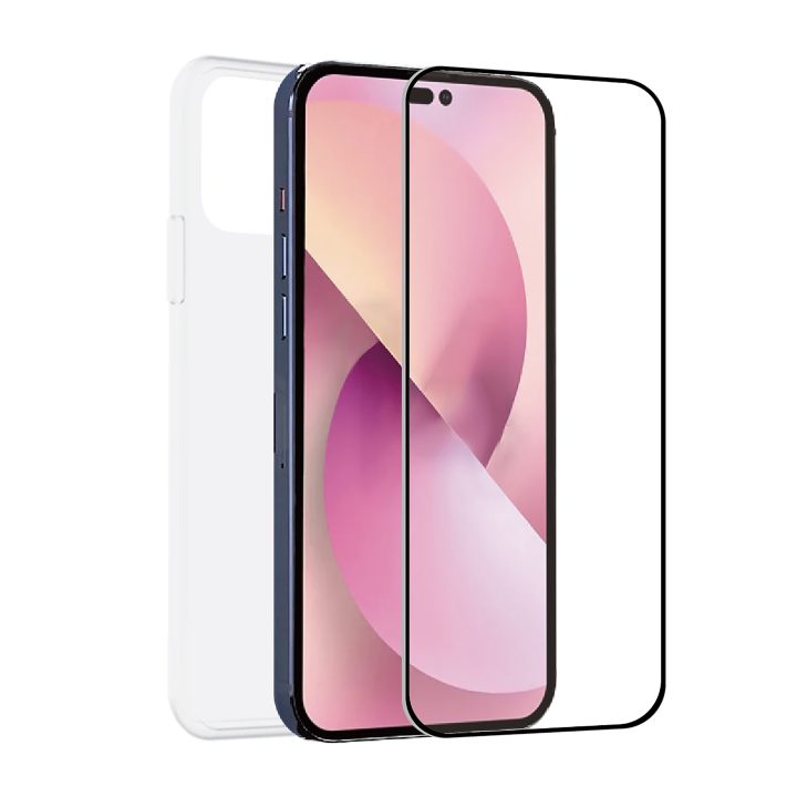 Funda Muvit para iPhone 14 pro + protector pantalla vidrio templado…