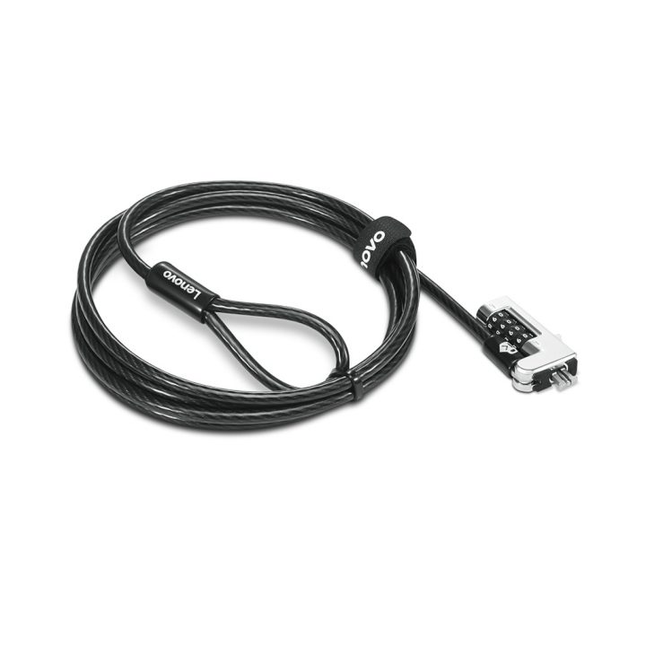 Lenovo 4XE1F30277 Anti-Theft Cable Black 1.8 m