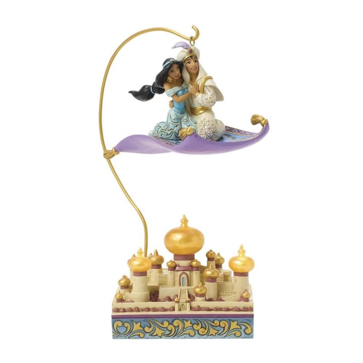 Figura Enesco Jasmine e Aladdin sobre Agrabah (6018727)