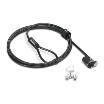 Lenovo 4XE1F30276 Anti-Theft Cable Black 1.5 m