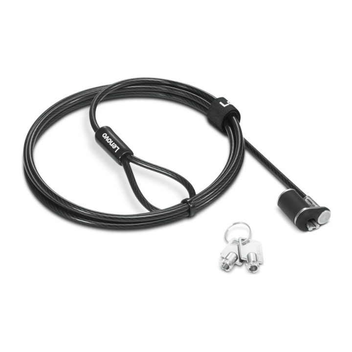 Lenovo 4XE1F30276 Anti-Theft Cable Black 1.5 m