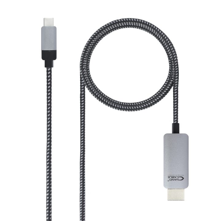 Nanocable 10.15.5102 Video Cable Adapter 1.8 m USB Type-C HDMI…