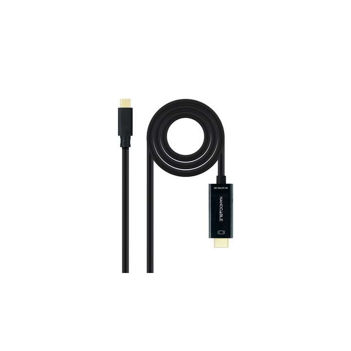 Nanocable 10.15.5102 Video Cable Adapter 1.8 m USB Type-C HDMI…