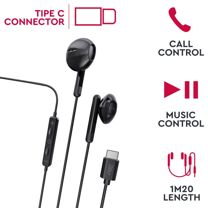 Auscultadores Myway MWHPH0033 pretos