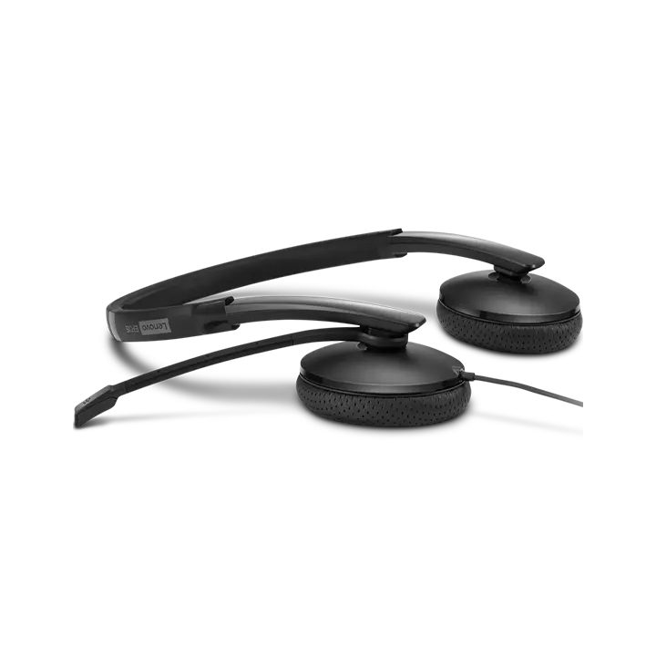 Lenovo 4XD1M39028 Headset Wired Over-Ear USB Type-C Black