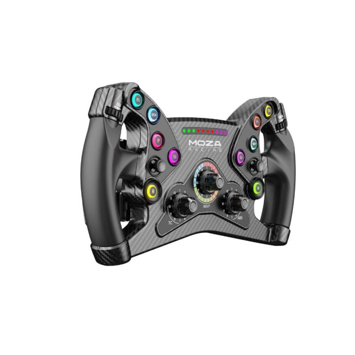 Moza Racing RS047 volante y comando Negro PC