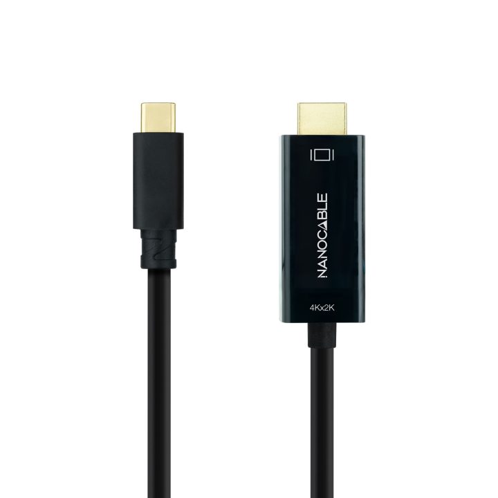 Nanocable USB-C to HDMI 1.4 4K@30Hz 1.8 m Converter Cable, Black