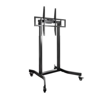 TooQ LUX Floor Stand with Wheels and Electric Height Adjustment for…