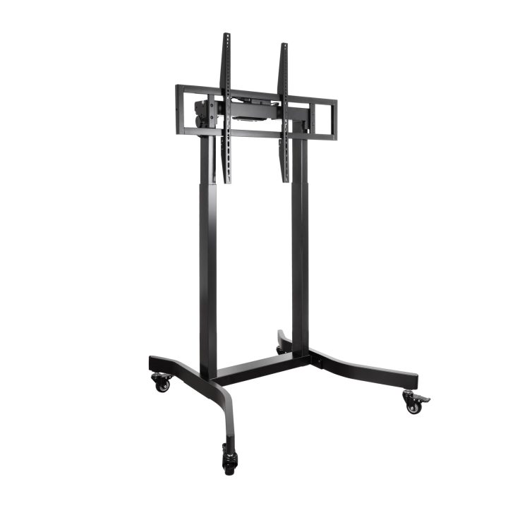 TooQ LUX Floor Stand with Wheels and Electric Height Adjustment for…