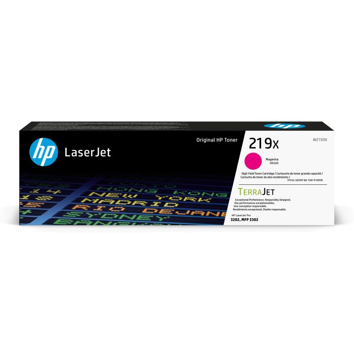 HP Cartucho de Tóner Original LaserJet 219X de alta capacidade magenta