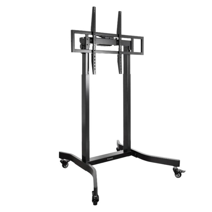 TooQ LUX Floor Stand with Wheels and Electric Height Adjustment for…