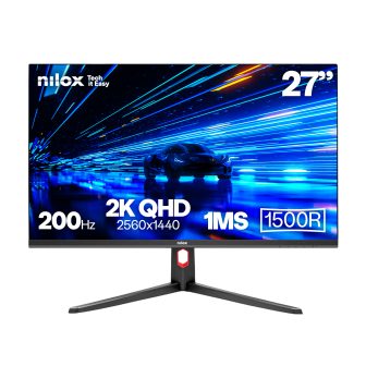Nilox 27 QHD 200 Hz VA curvo