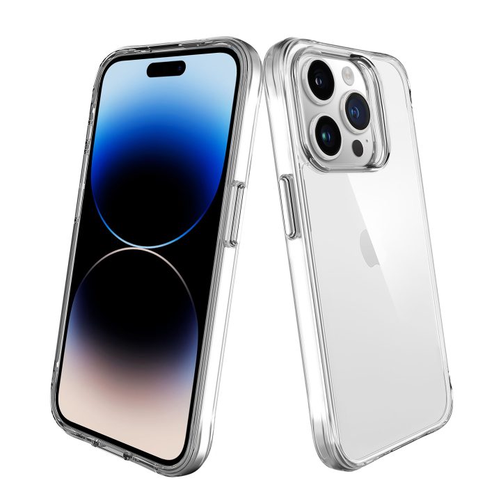 Muvit shockproof 2m case for Apple iPhone 15 Pro transparent…
