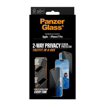 PanzerGlass ® 2-Way Privacy Screen Protector iPhone 17 Pro |…