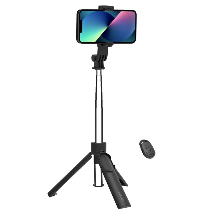 Celly CLICKSFSTICKBK Smartphone Selfie Stick Black