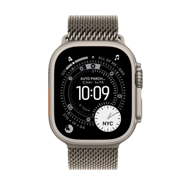 Apple Watch Ultra 3 GPS + Cellular 49mm Natural Titanium Case Natural…
