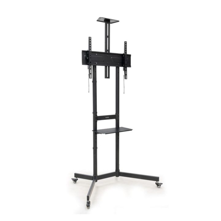 TooQ “NEFERTITI” Floor Stand with Wheels for 37”-70” Screens, Black