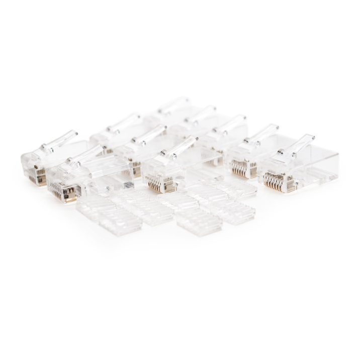 Nanocable RJ45 CONNECTOR 8 WIRES CAT.6 (10 PCS)