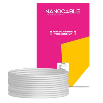 Nanocable CABLE DE REDE RJ45 CAT.6 FTP RÍGIDO AWG24, 305 M