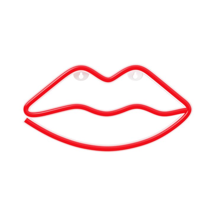 Forever neon LED lips red lamp (RTV100207)