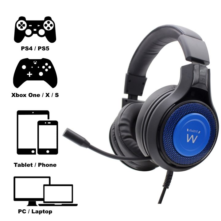 Ewent Con auriculares con cable