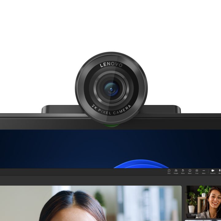 Lenovo 4XC1Q25245 câmara web 4 MP 1920 x 1080 Pixéis USB-C Preto