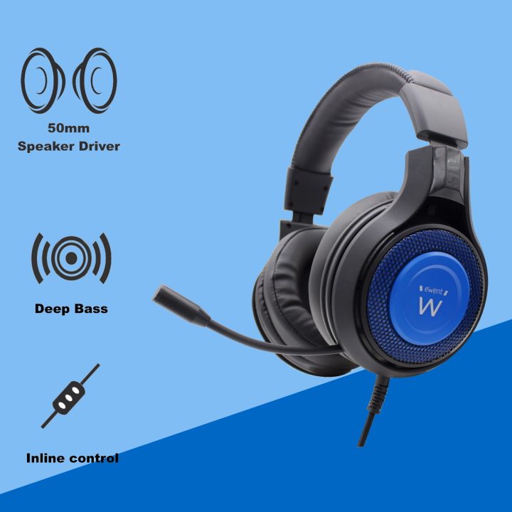 Ewent Con auriculares com fio