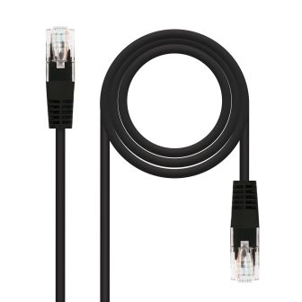 Nanocable 10.20.0101-BK Network Cable Black 1 m Cat5e U/UTP (UTP)