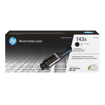 HP Kit de recarga de tóner Original Neverstop 143A negro