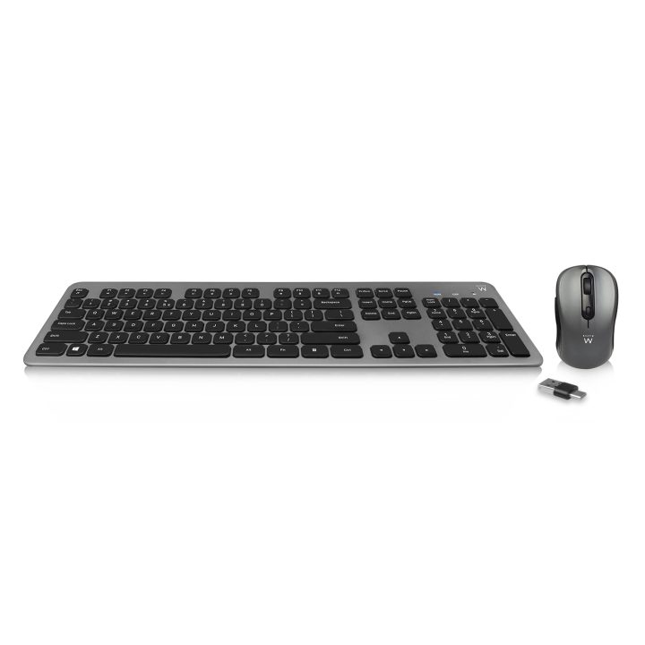 Ewent EW3272 Keyboard Mouse Included Universal RF Wireless QWERTY…