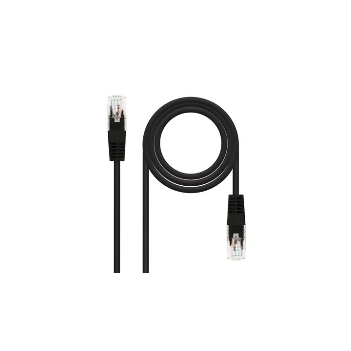 Nanocable 10.20.0101-BK Network Cable Black 1 m Cat5e U/UTP (UTP)