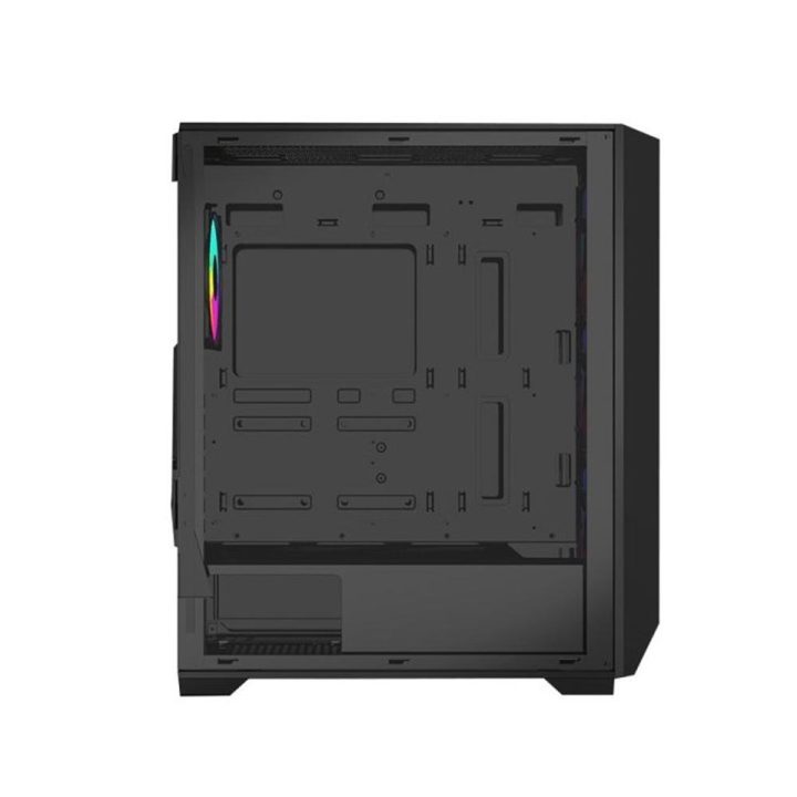 Keep Out XC-501 Mesh ATX ARGB Gaming PC Case Tempered Glass Black