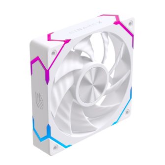 Ventilador de caixa Einarex EX12C ARGB 120mm branco (EXFN-12CS1-W)
